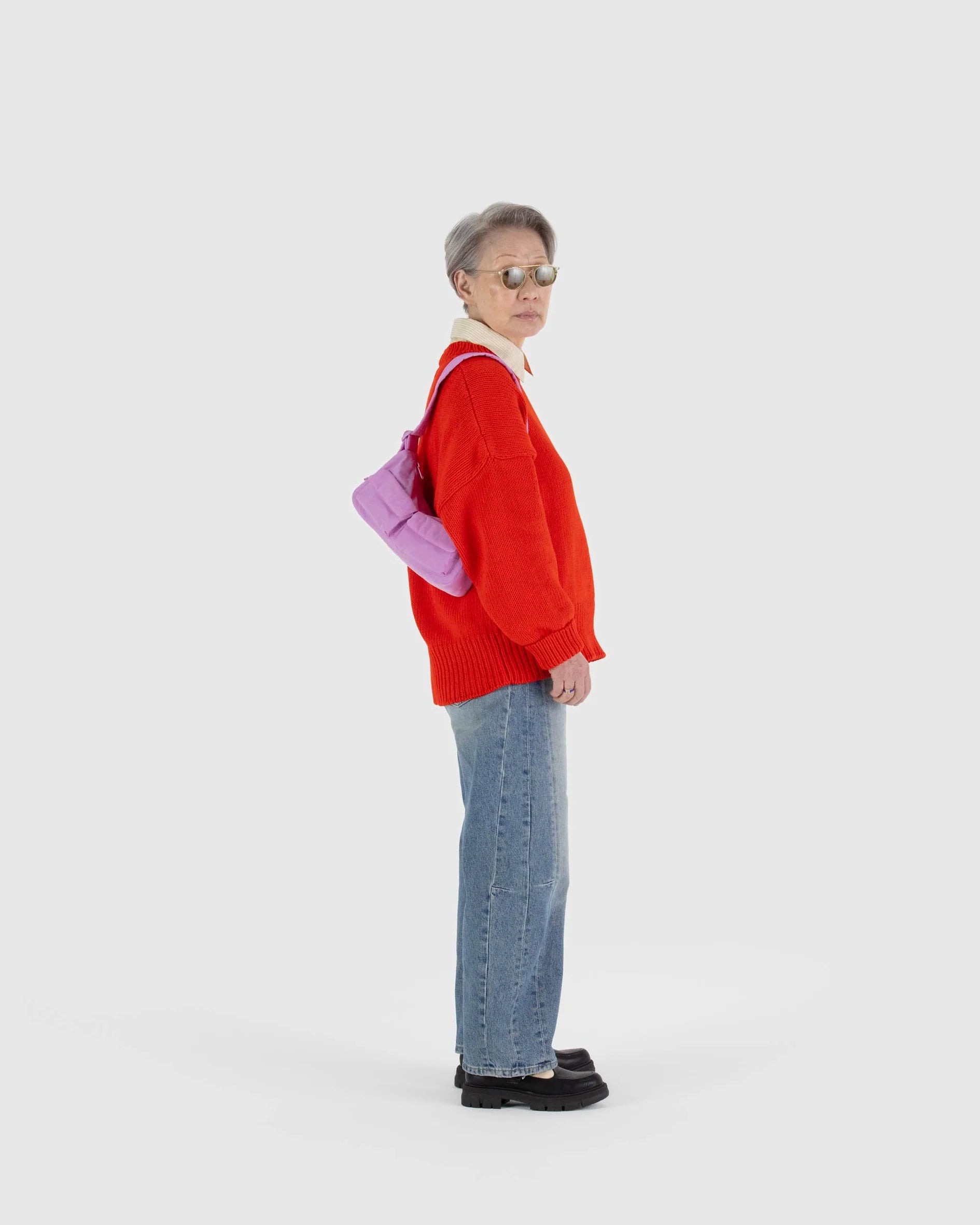 Baggu Cargo Shoulder Bag - Peony