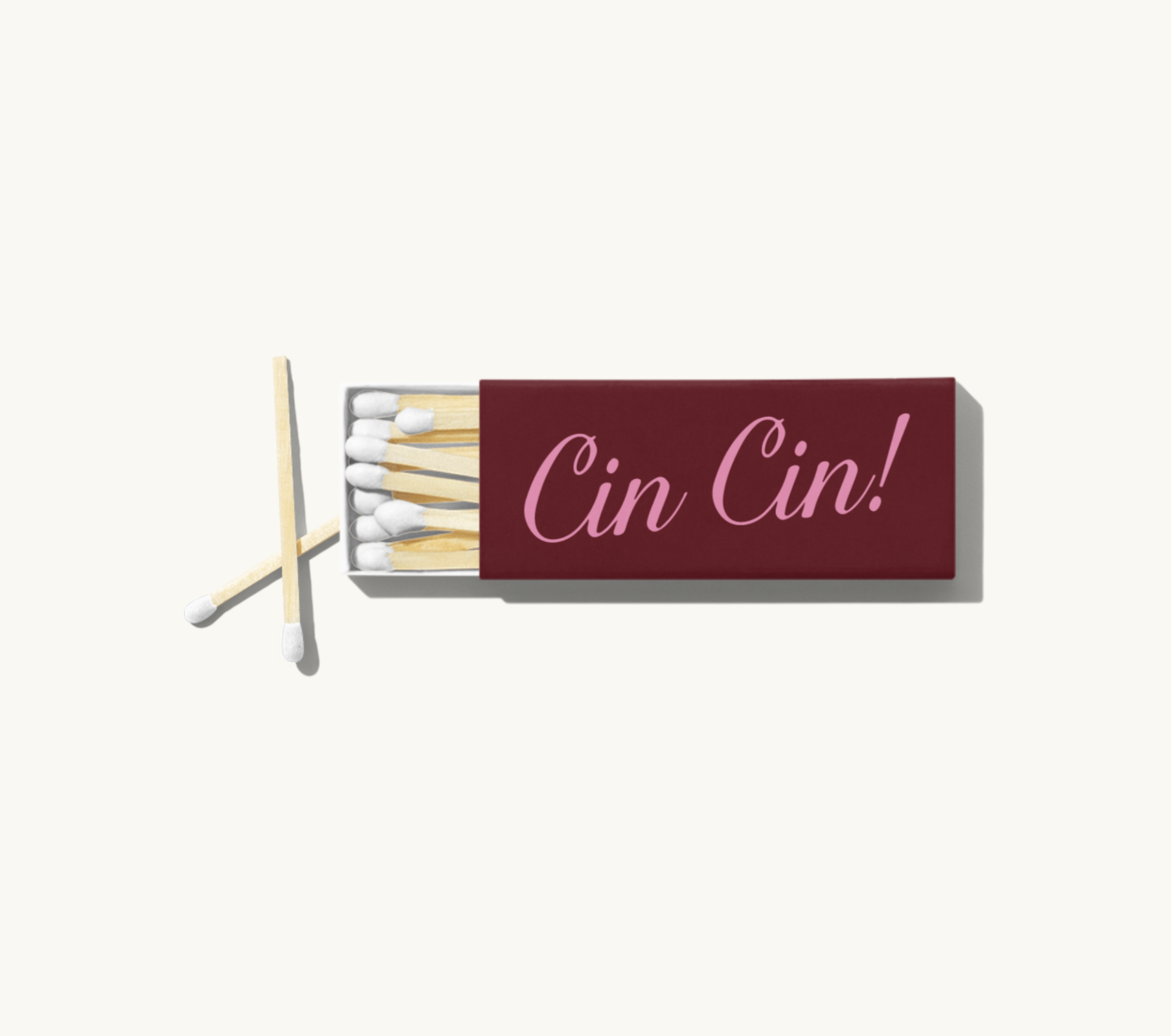 "Cin Cin" Matches - Everyday Matchbox