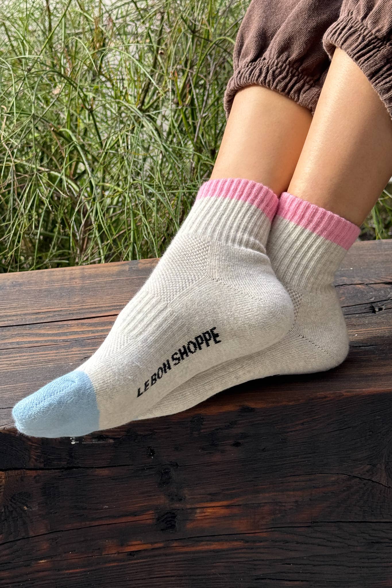 Color Block Girlfriend Socks