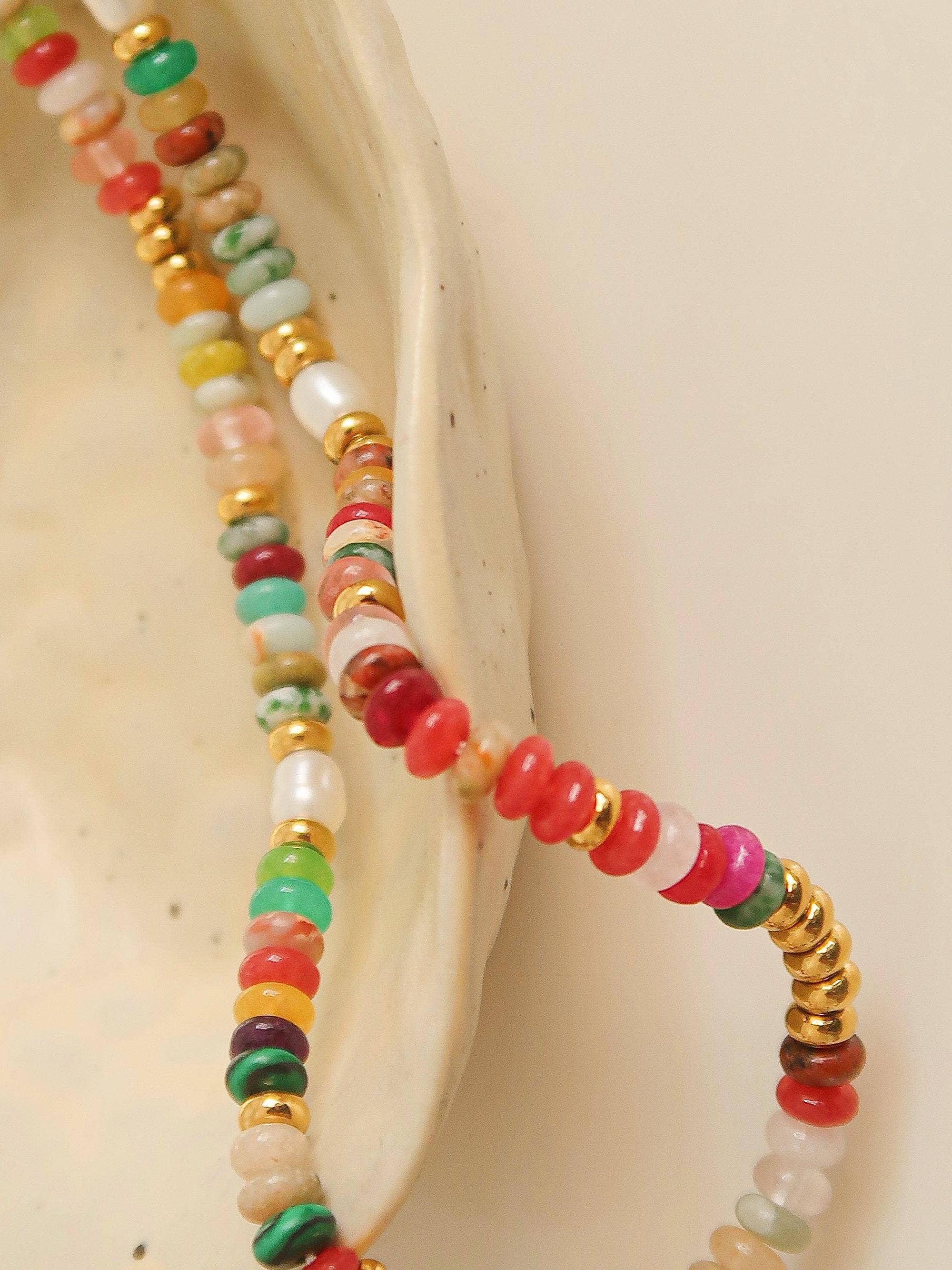 Sunny Beaded Necklace