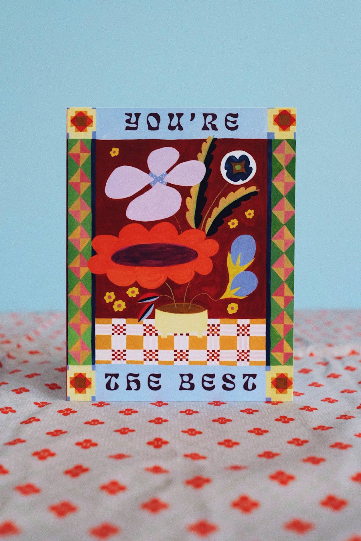 You're The Best Blooms Card