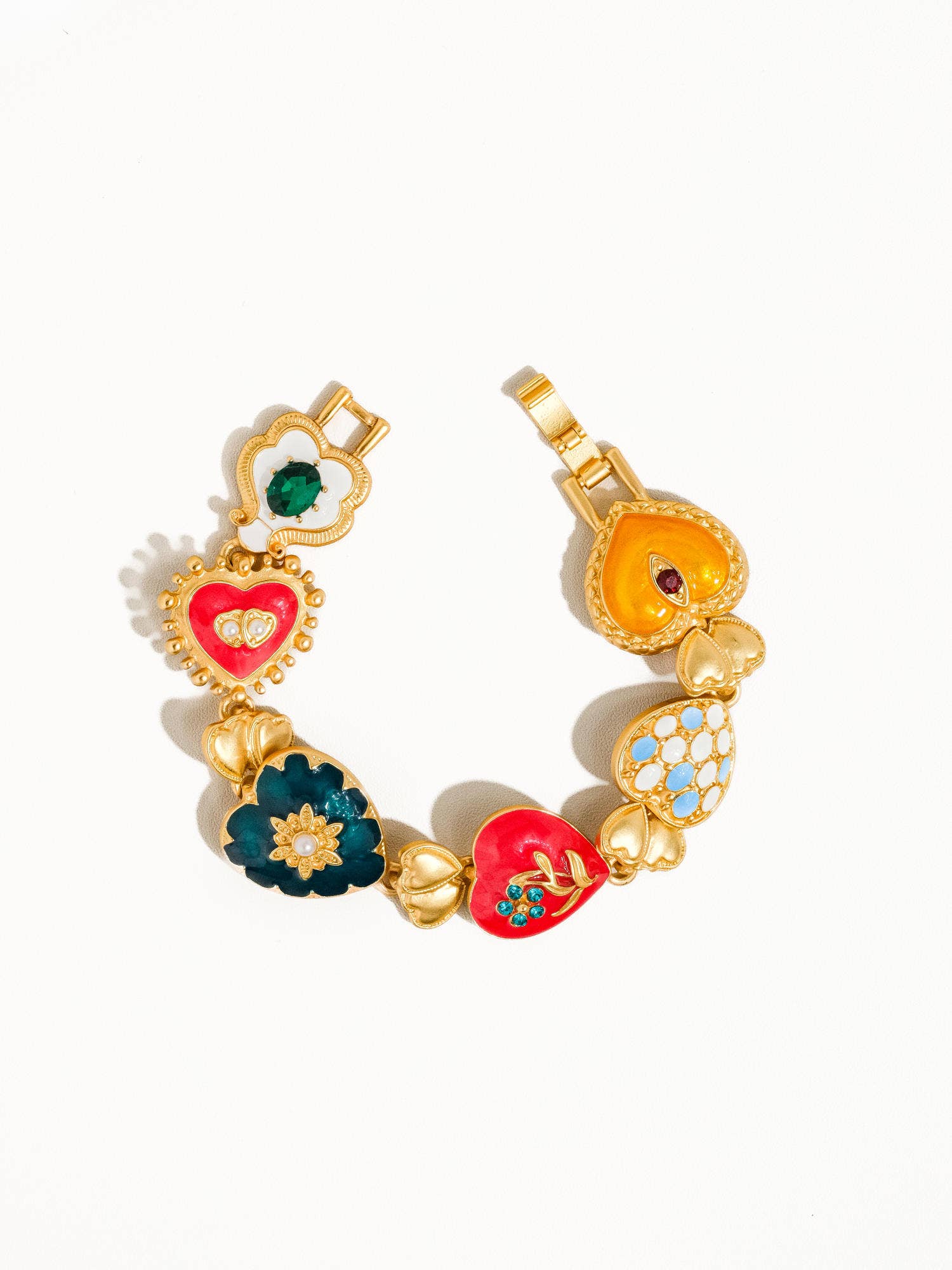 Elysian Baroque Heart Bracelet