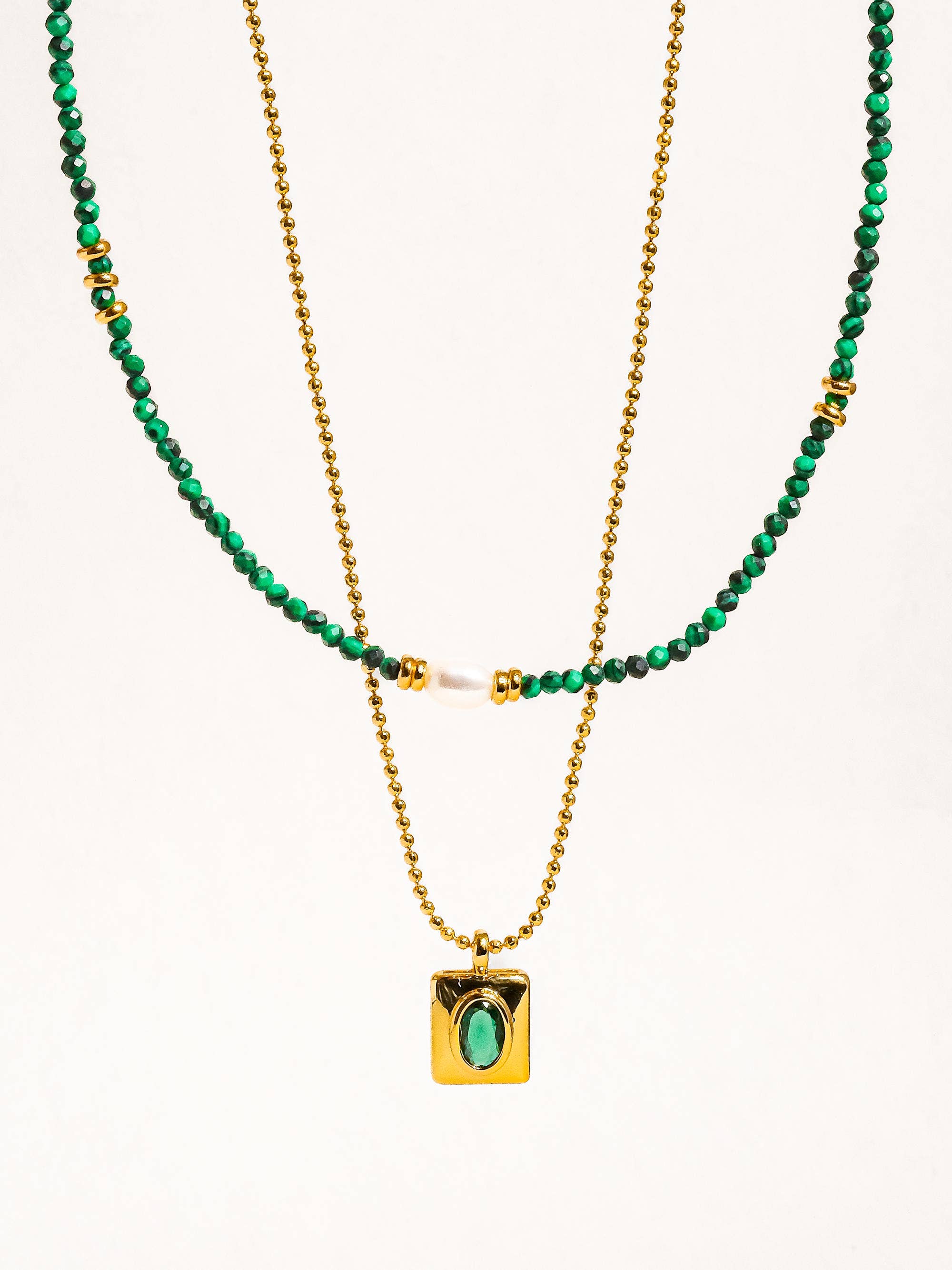 Harlynn Beaded Layer Necklace