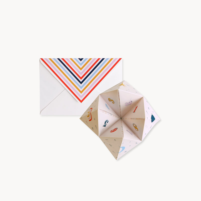 Cootie Catcher Card