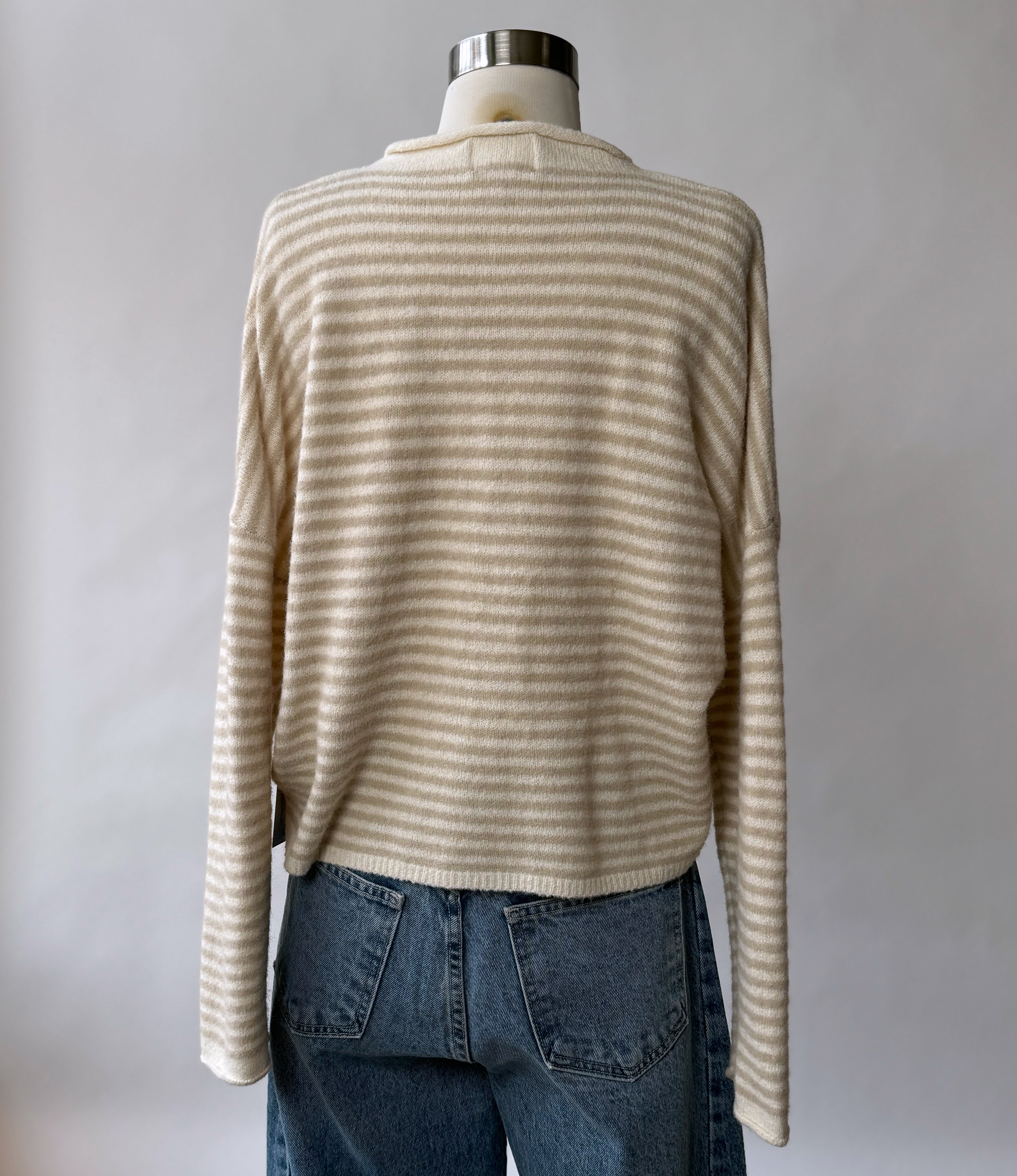 Mini Stripe Piper Cardigan