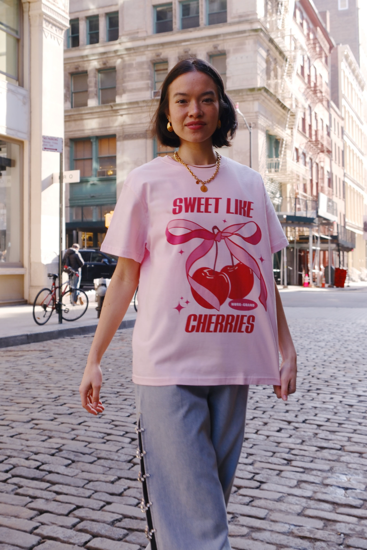 Sweet Like Cherries Graphic T-Shirt