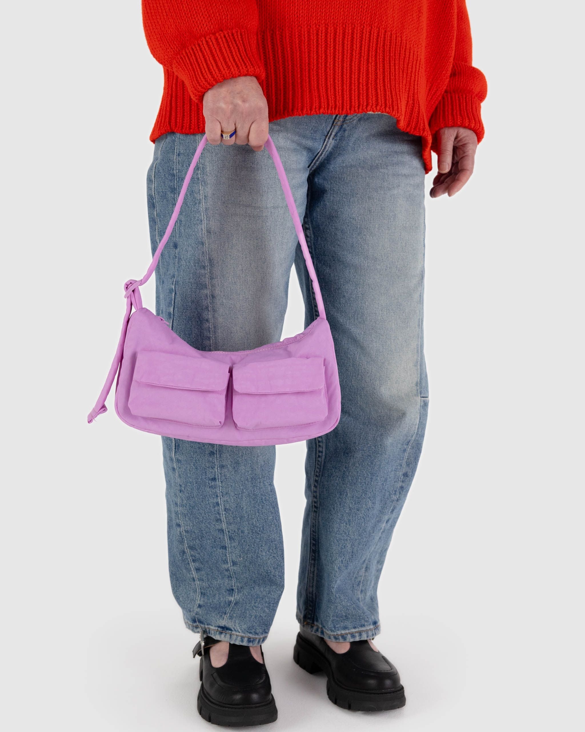 Baggu Cargo Shoulder Bag - Peony