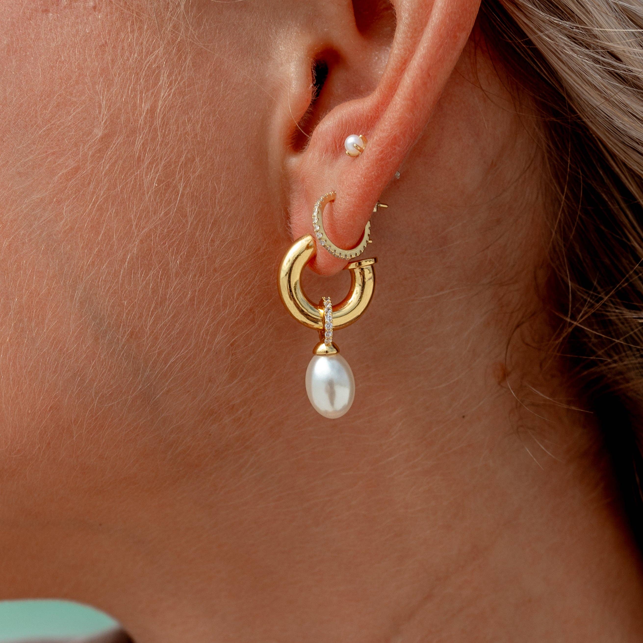 Pearl Diver Earrings