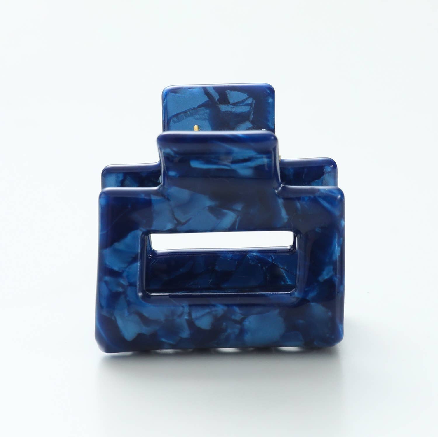 Denim Blue Mini Claw Clip