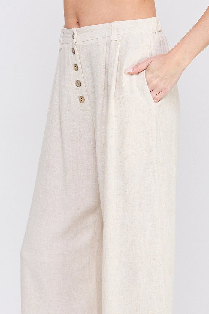 Thalassa Button Pants