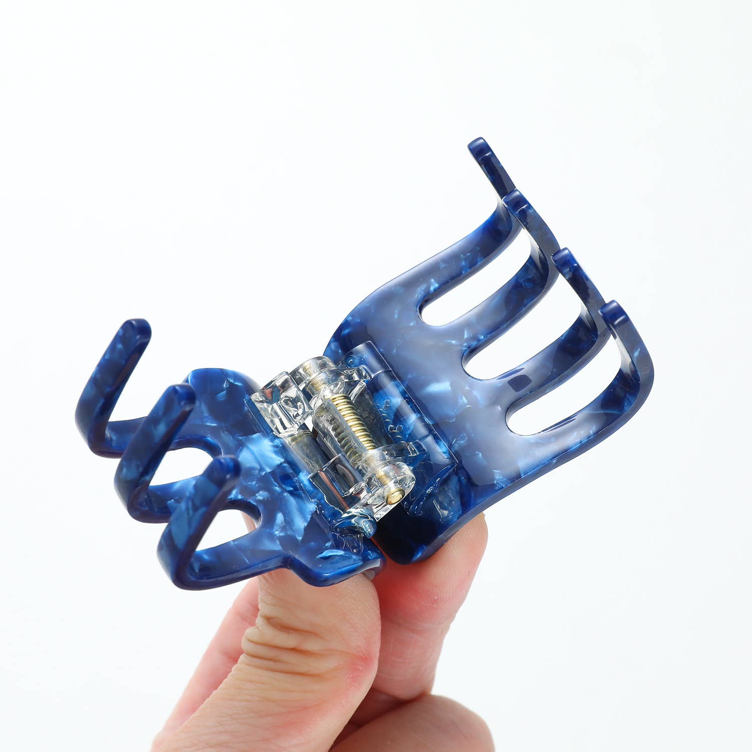 Denim Blue Mini Claw Clip