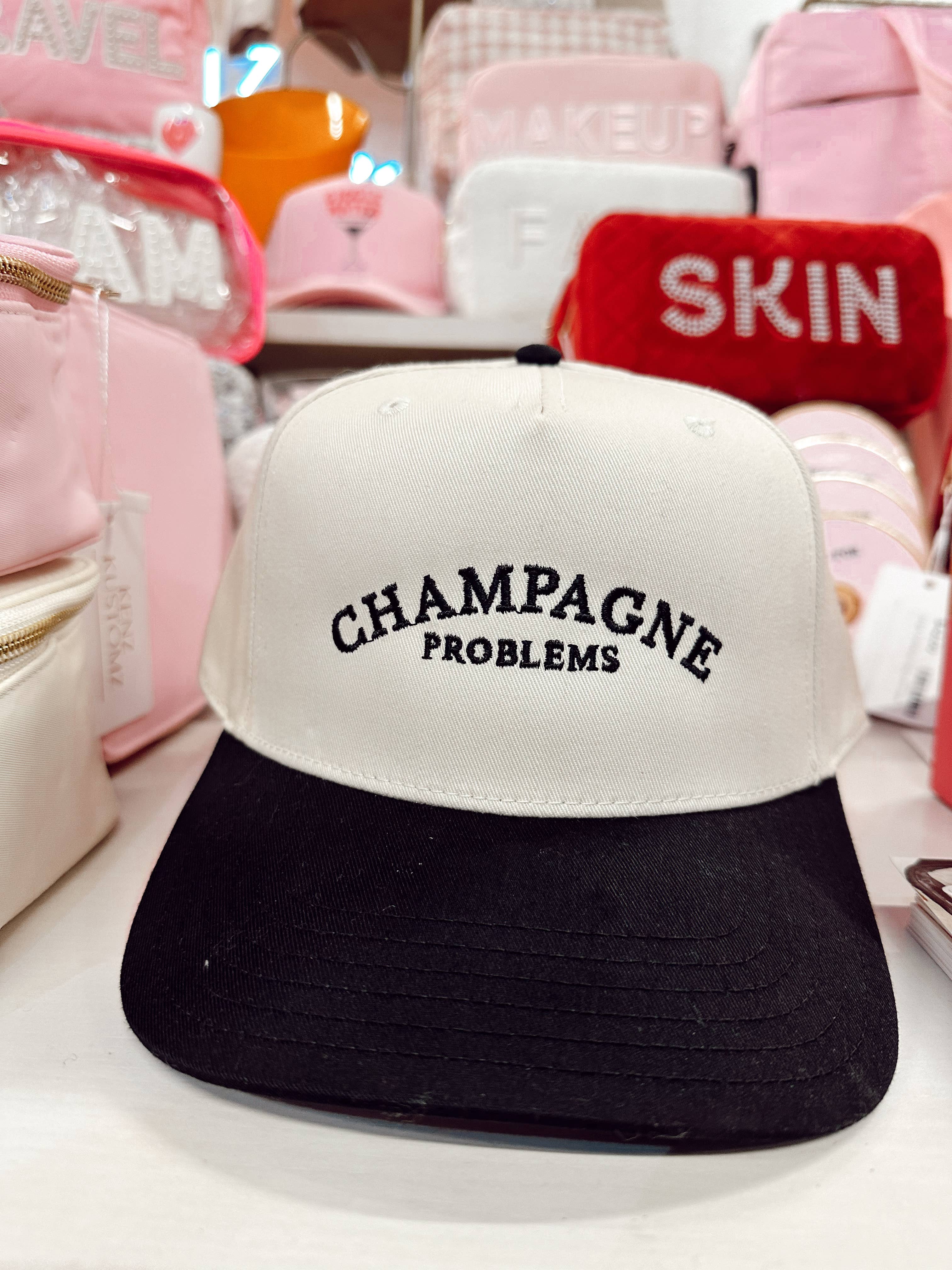 Champagne Problems Vintage Hat