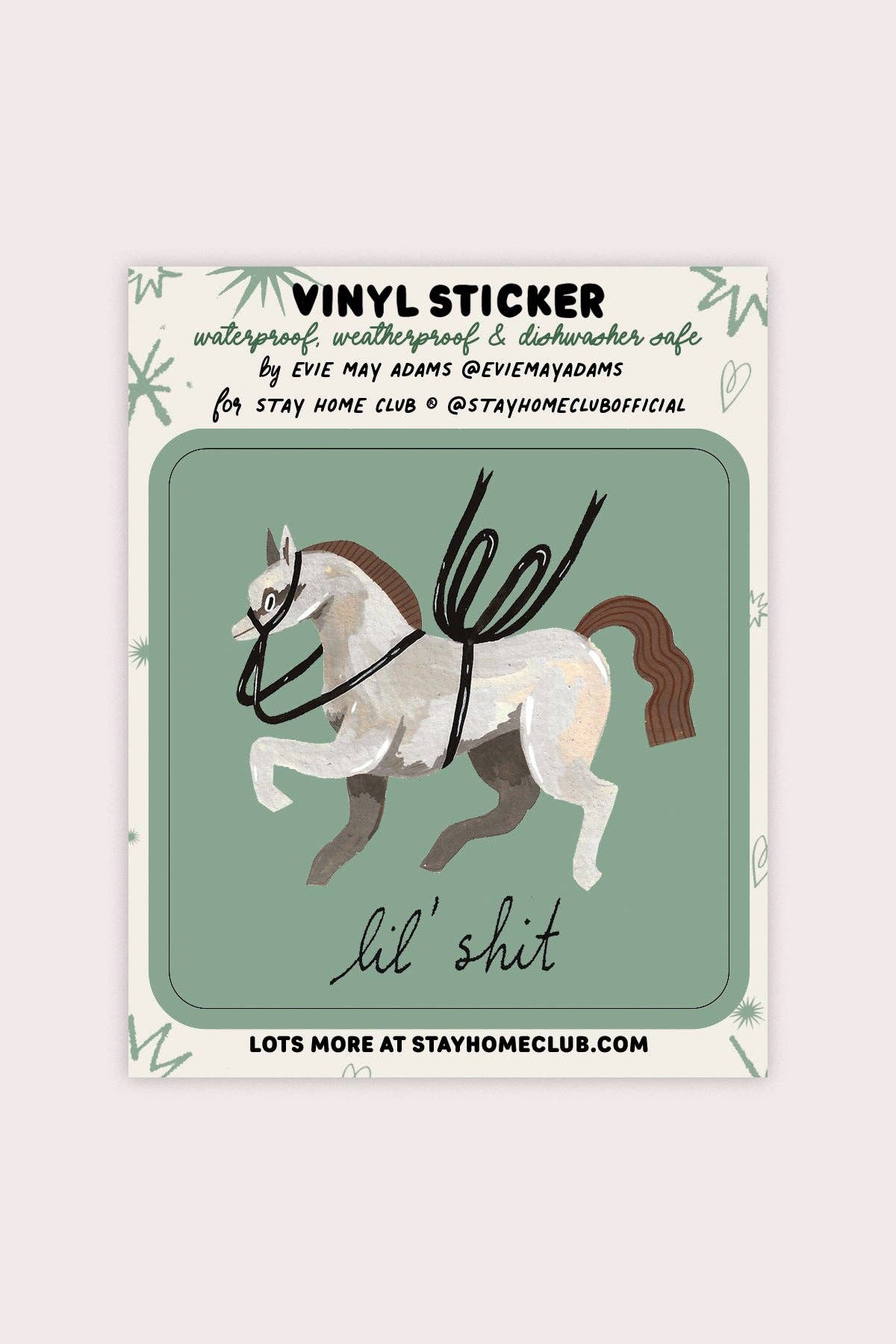 Lil' Sh*t (Pony) Vinyl Sticker