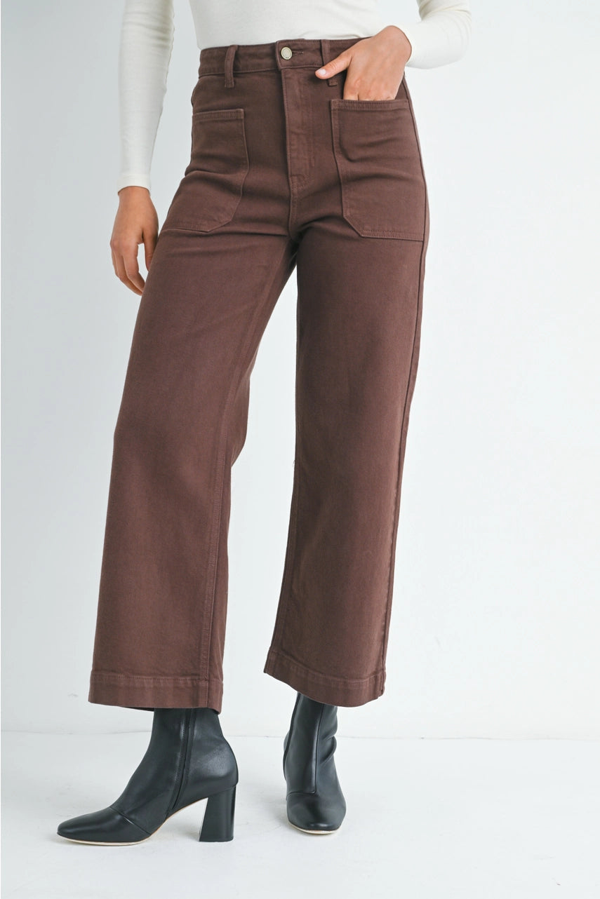 Coffee Bean Utility Pants