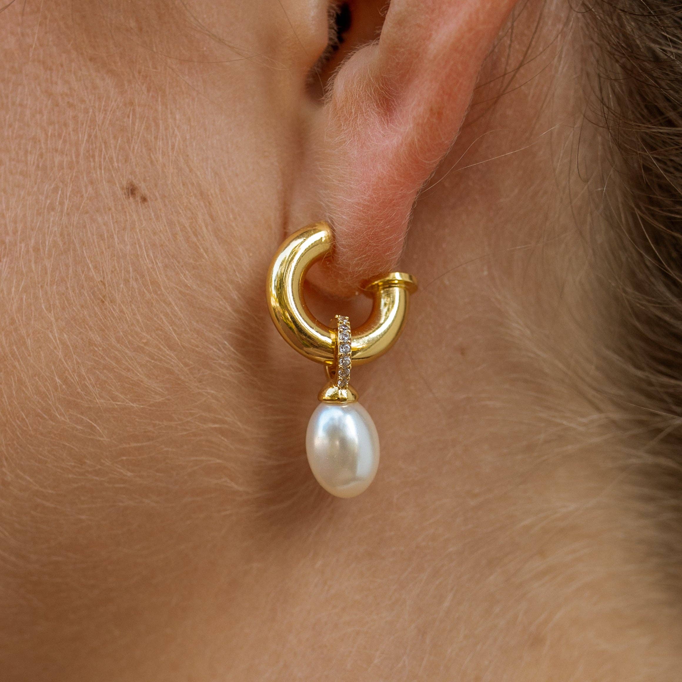 Pearl Diver Earrings