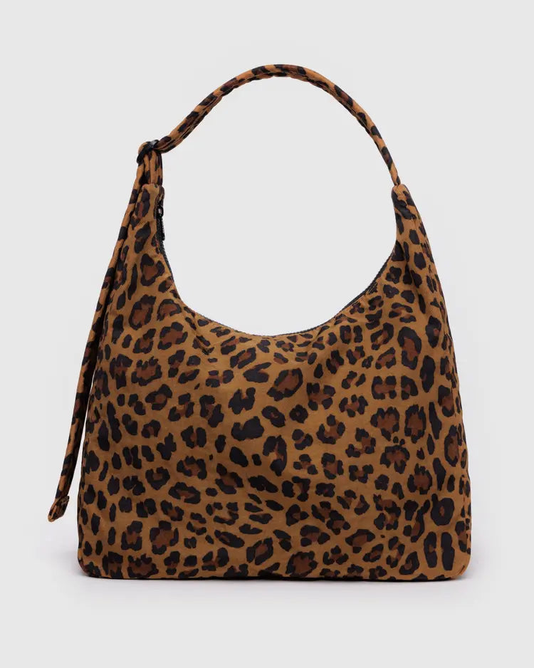 Baggu Nylon Shoulder Bag - Leopard