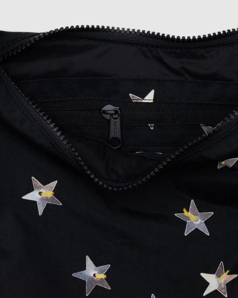 Baggu Medium Nylon Crescent Bag -  Stars