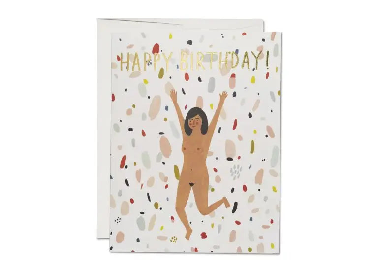 Birthday Suit Card - Proper