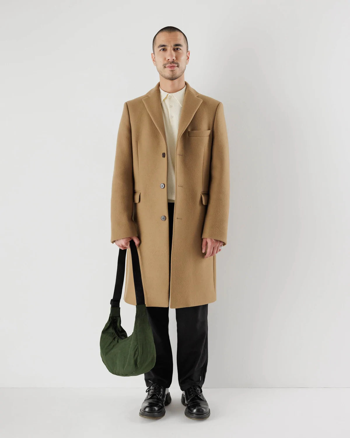 The bay hot sale camel coat